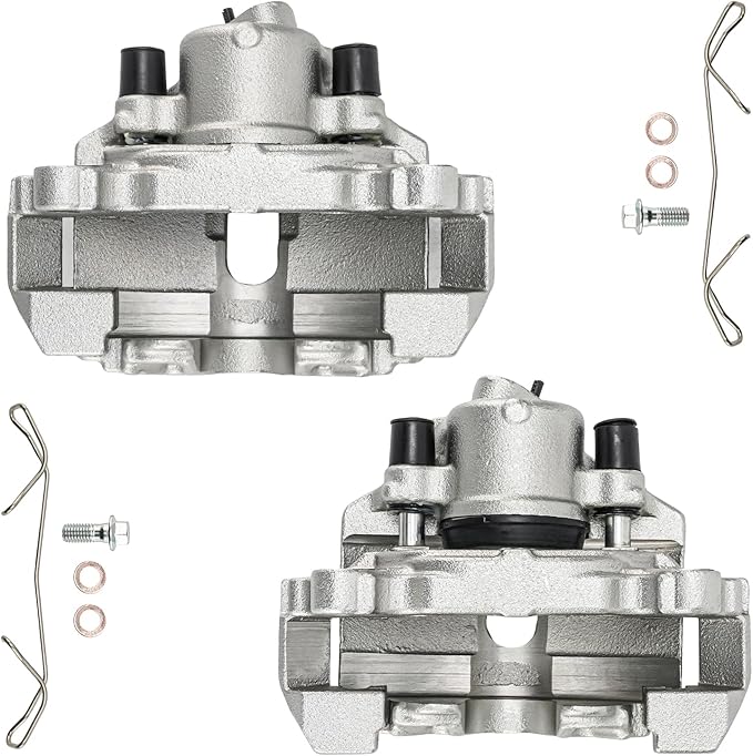 Torchbeam Front Brake Calipers Set for Volkswagen 2005-2014 Jetta 2.5L, Volkswagen 2013-2018 Jetta 1.4T, Front Left and Front Right Calipers Replace # 19B2974+19B2975