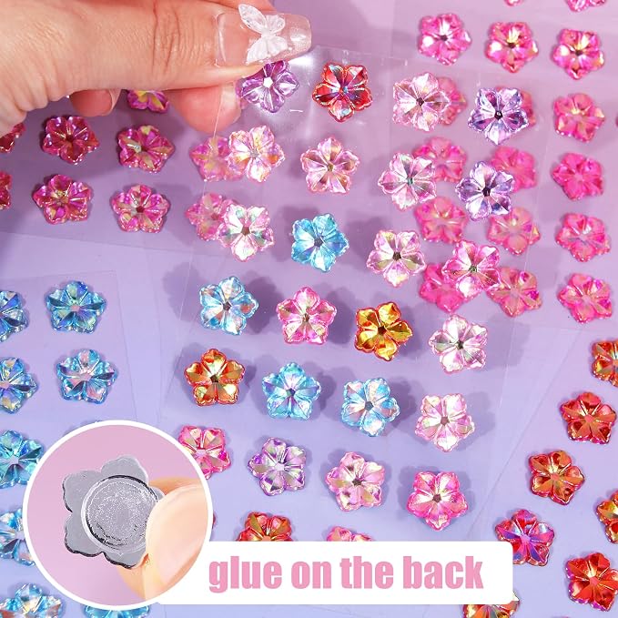 Gem Stickers for Kids Shiny Self Adhesive Stick On Rhinestones Sparkle Jewel - Image 6