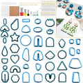 PTFJZ Polymer Clay Cutters for Earring Making by PTFJZ