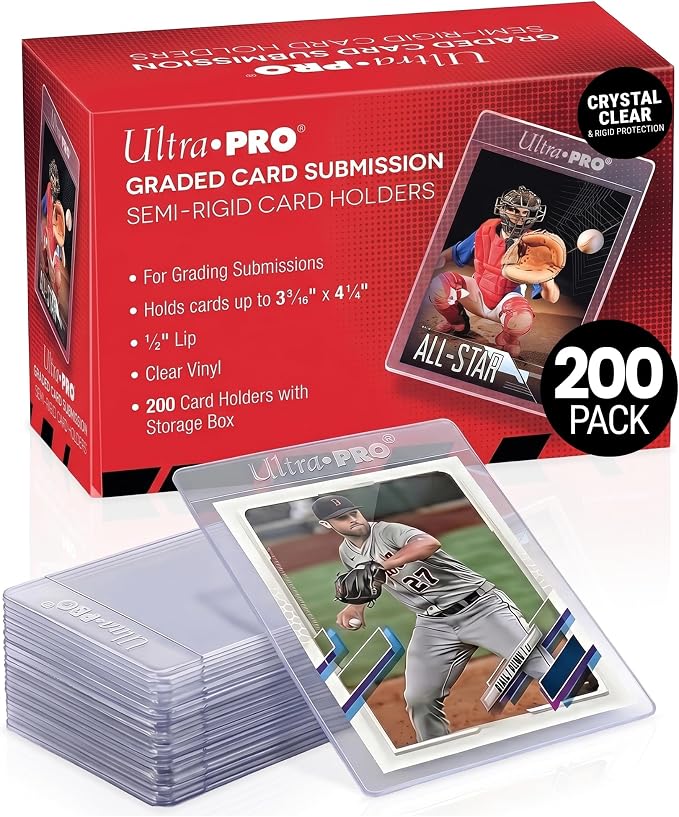 Ultra PRO Semi Rigid 1/2" Lip Tall Sleeves 200ct by UltraPro