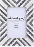 Picture Photo Frame Chevron Herringbone Art Inspired Vintage Table-Top/Wall by ArtworkCraft