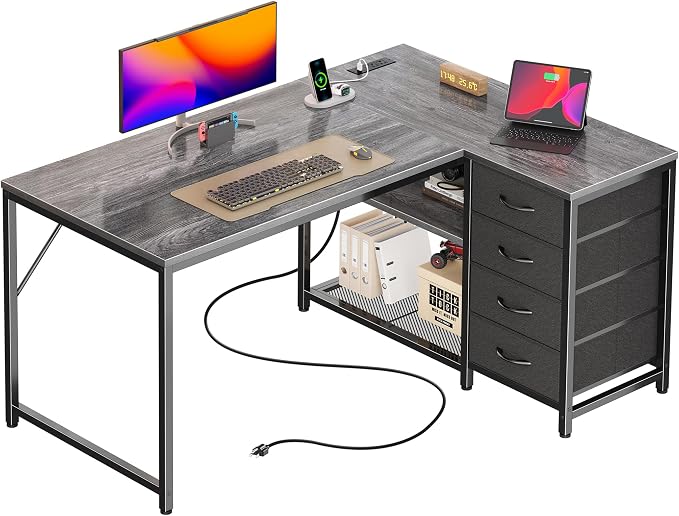 PRAISUN 43.3" Small Computer Desk by PRAISUN