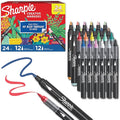 Sharpie Creative Markers, Combo Pack, Water-Based Acrylic, Bullet & Brush Tips by Unknown