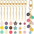 Hzopcw 56pcs Multicolor Keychain Making Kit, Swivel Snap Hook Chains by Unknown