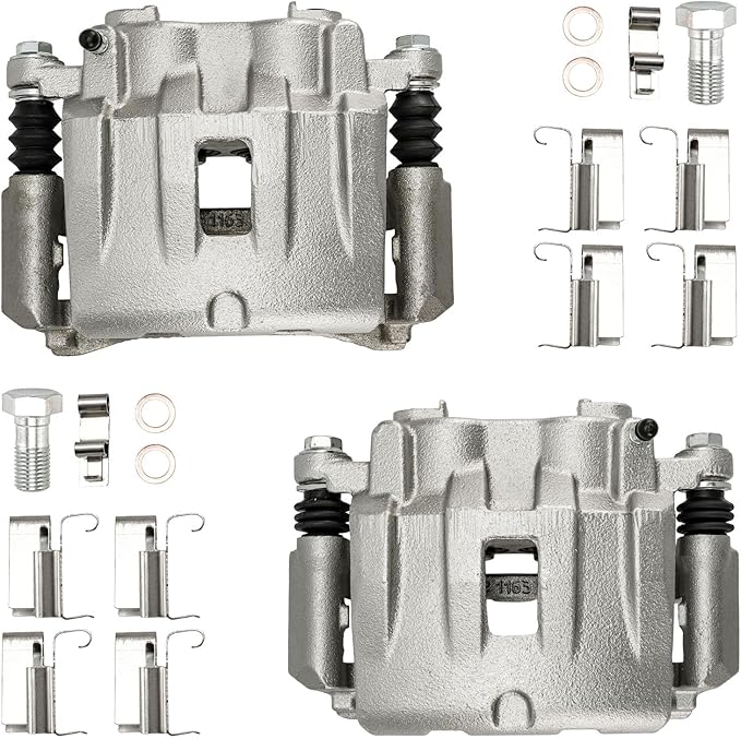 Torchbeam Front Brake Calipers Set for Jeep 1999-2004 Grand Cherokee, Front Left and Front Right Calipers Replace # 18B4826+18B4827