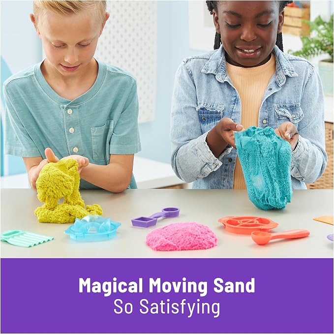 Kinetic Sand Ultimate Sandisfying Set, Moldable Sand Sensory Toys, Ages 7+ | Mix - Image 8