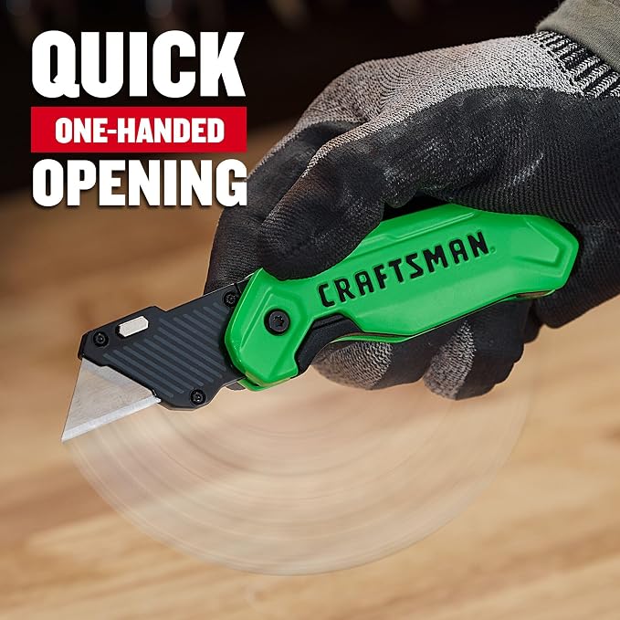 CRAFTSMAN High-Visibility Folding Utility Knife - Image 2