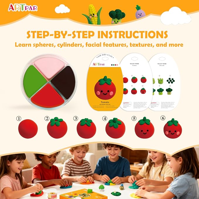 ARTPAR Air Dry Clay Kit for Kids - Image 4
