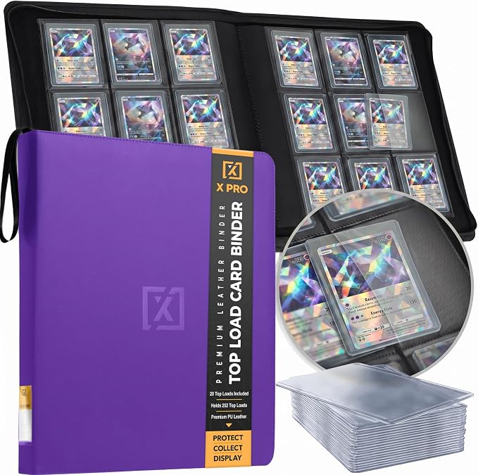 X PRO Top Load Card Binder by HOMEXPRO