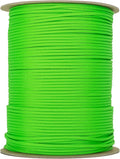 The Paracord Store | Type III 550 Paracord - 1000 FT Spool, Neon Green | Heavy Duty 7 Strand Tactical Paracord - USA Made Nylon Outdoor Parachute Cord for Camping, Fishing & More - Survival Cord