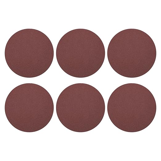 HARFINGTON 30 Pcs 9 Inch Sanding Disc 60 Grit Hook and Loop Sandpaper Random Orbital Sander Pads for Woodworking Automotive Metal Polishing