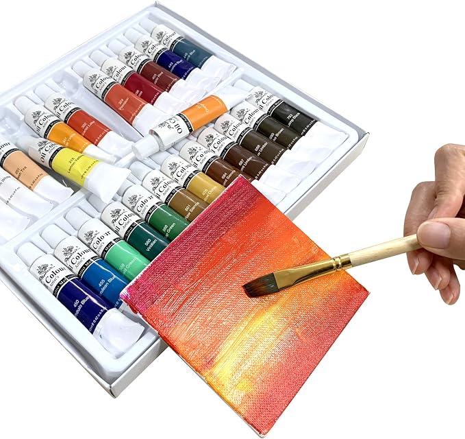 PHOENIX Small Painting Canvas Panels 4x4 Inch, 12 Value Pack - 8 Oz Triple - Image 6