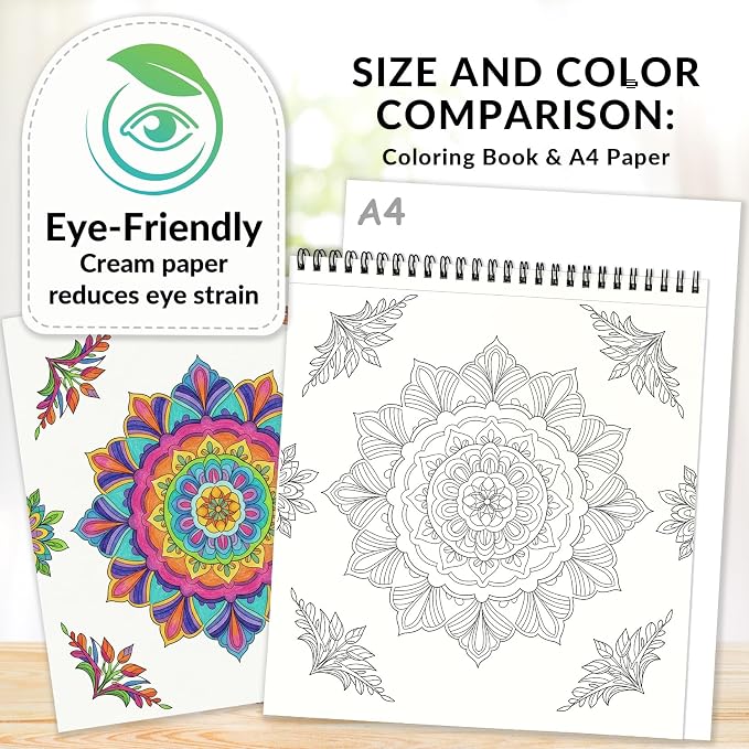 FUNLAVIE Adult Coloring Book - Image 4