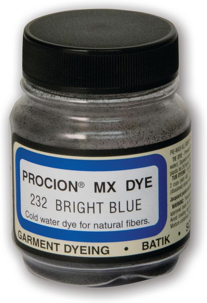 Jacquard Procion MX Fiber Reactive Dye, Concentrated Powder, Bright Blue by Jacquard