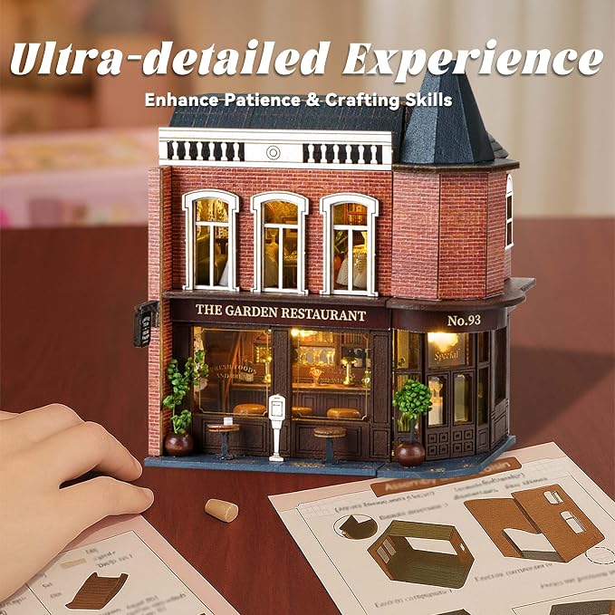Flever Dollhouse Miniature DIY House Kit Creative Room - Image 7