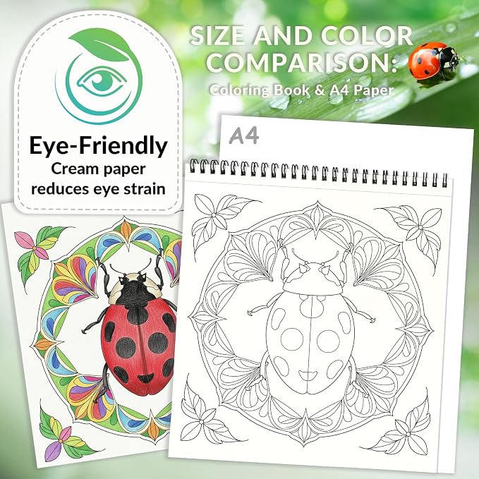 FUNLAVIE Adult Coloring Book - Image 4