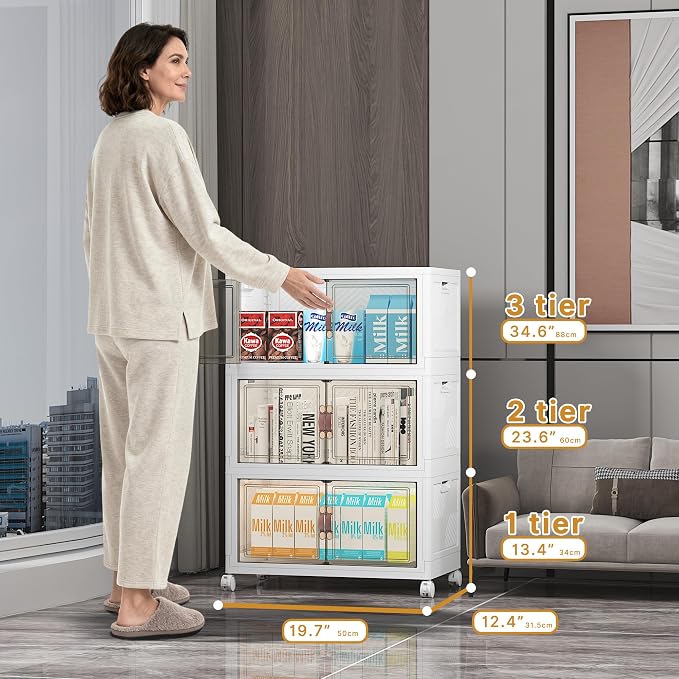 UAMFURI Stackable Storage Bins - Image 3