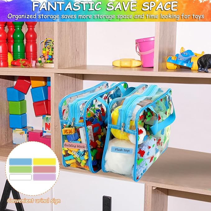 6 Packs Large Toy Storage Bags - Image 6