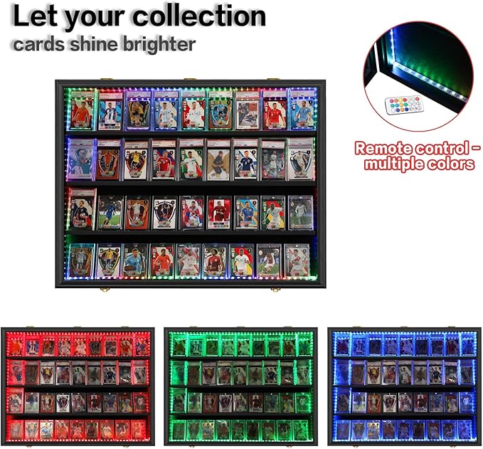 KCRasan 36 Graded Sports Card Display Case - Image 5