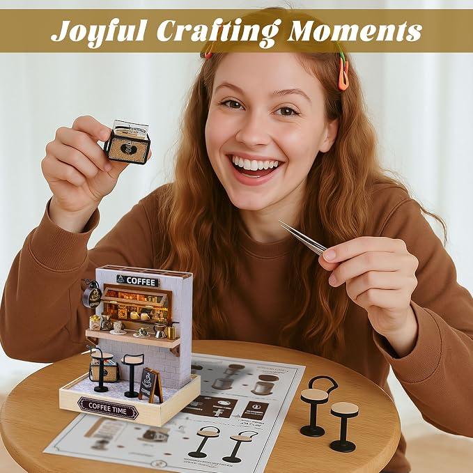Flever Dollhouse Miniature DIY House Kit Creative Room - Image 5