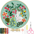 TINDTOP Embroidery Kit for Beginners Adult, Rabbit Embroidery Kit | Include by TINDTOP