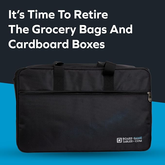 Board Game Bag - Fits 7 Standard Boxes - Carry - Padded - Image 4