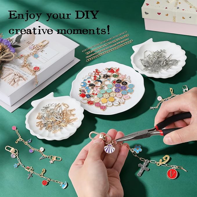 SUTROMA 501pcs Lip Gloss Keychain Making Kit - Image 5
