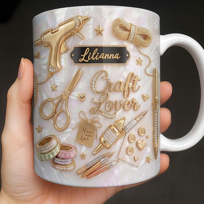 Personalized Craft Lover Mug - Image 2