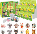 Nicella Air Dry Clay Kit, 12 Animals Modeling Clay by Nicella