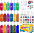 PATIFEED Tie Dye Kit for Kids and Adults, 18 Colours | 80ML Bottles, Gifts for by PATIFEED