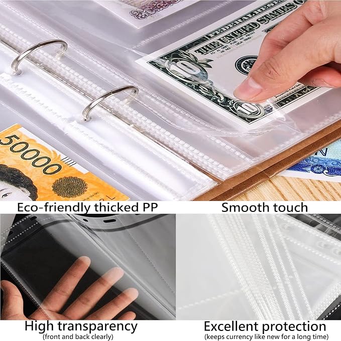Currency Paper Money Collection Album Book - Image 4