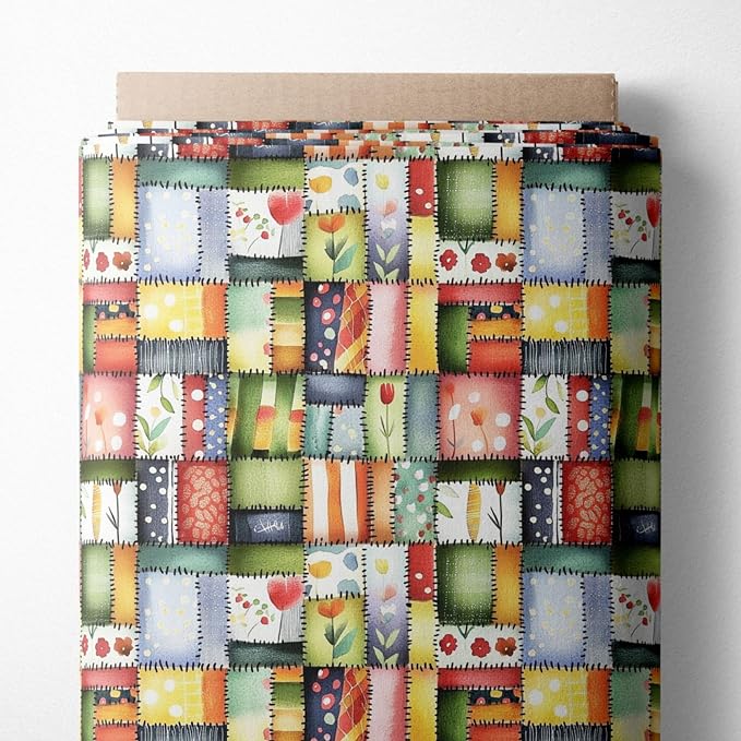 100% Cotton Fabric by the Yard – Turkish Quality Quilting & Sewing Fabric by FabricsTown