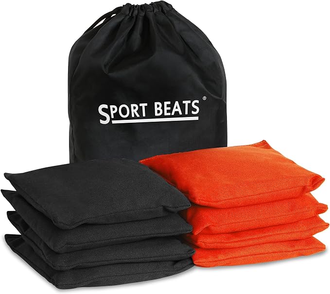 SPORT BEATS Cornhole Bags Set of 8 by SPORTBEATS