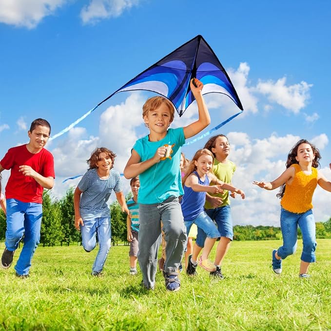 Delta Kite Set for Kids and Adults, Extremely Easy to Launch for Beginners - Image 7