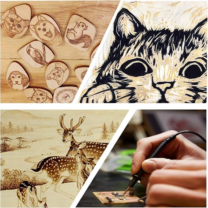 Wood Burning Kit, 110 Pieces Wood Burning Tool - Image 6