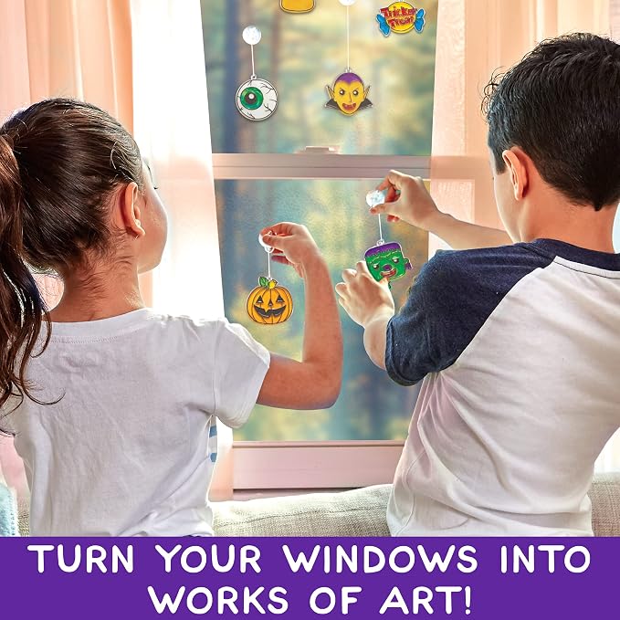 Made By Me Create Your Own Halloween Window Art by Horizon Group USA, Make 20 - Image 5