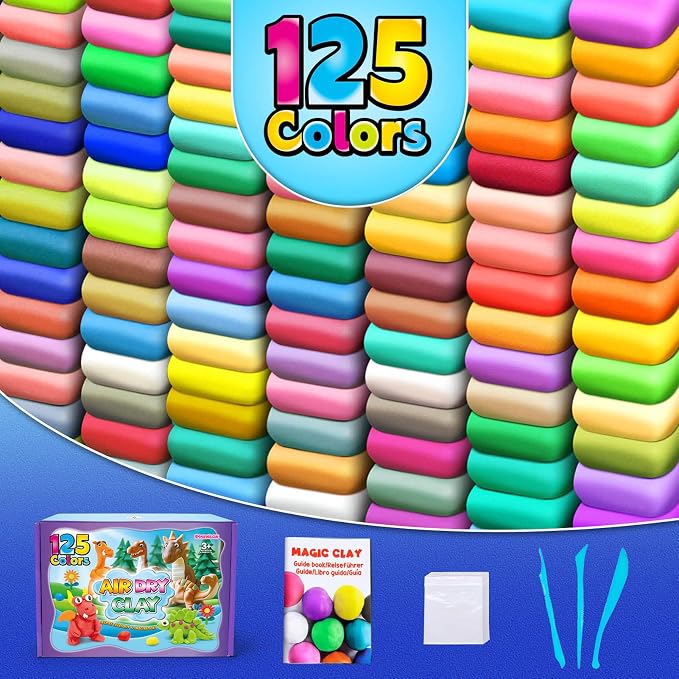 ESSENSON Air Dry Clay 125 Colors, Modeling Clay - Image 2