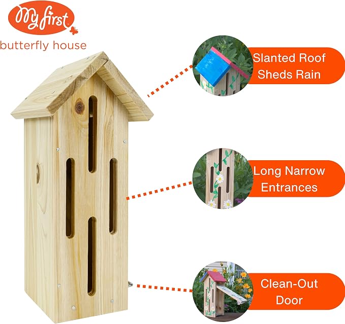 Nature's Way My First Butterfly House DIY Art Craft Kit - Image 4