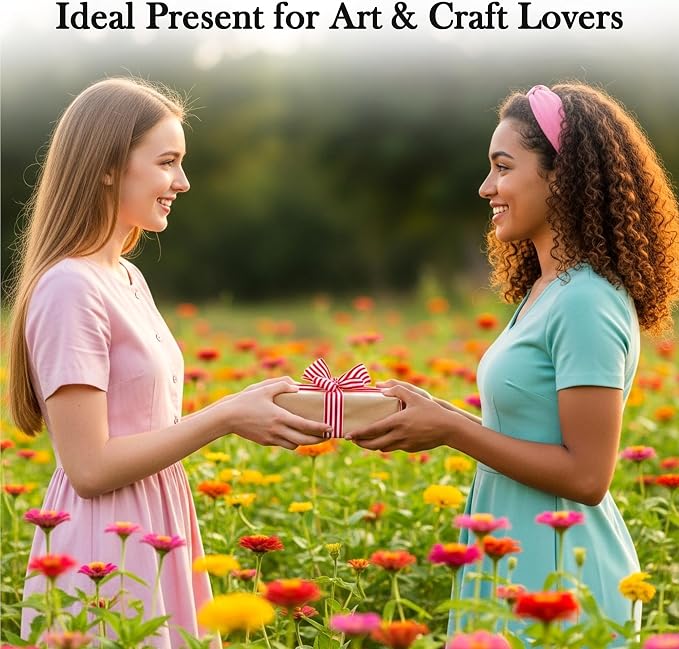 Aboofx Microwave Flower Press Kit, 6.3" Quick Drying Pressed Flower Art Kit - Image 7