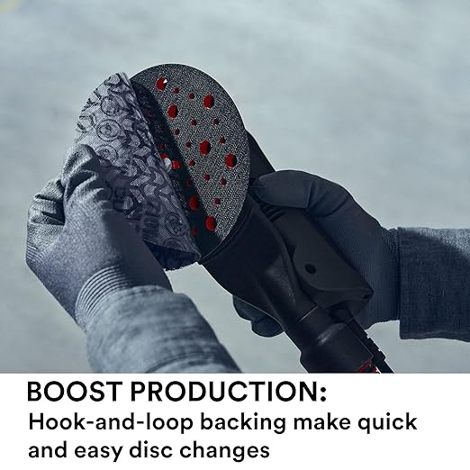 3M Xtract Net Disc 710W, 120+, 3 in, Die 300V, Pack of 50 Hook and Loop Sanding Discs, Virtually Dust-Free, Premium Option for Metal, Wood, Composites, Stock Removal, and Fine Finishing