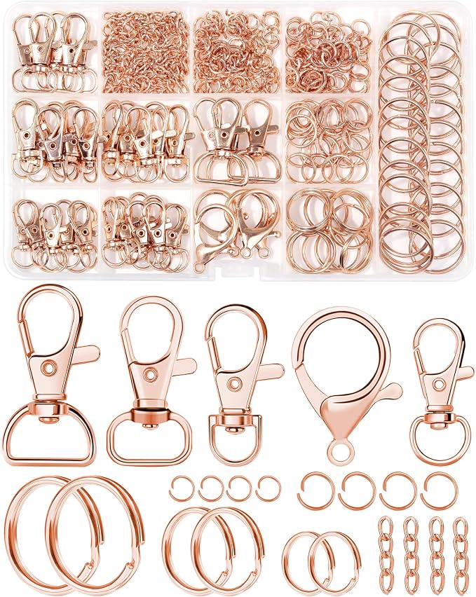 325PCS FIVEIZERO Keychain Making Kit by FIVEIZERO