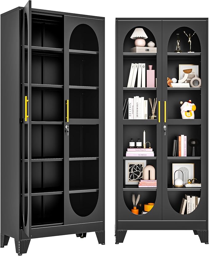 75" H Locking Display Cabinet by BAOLIWO