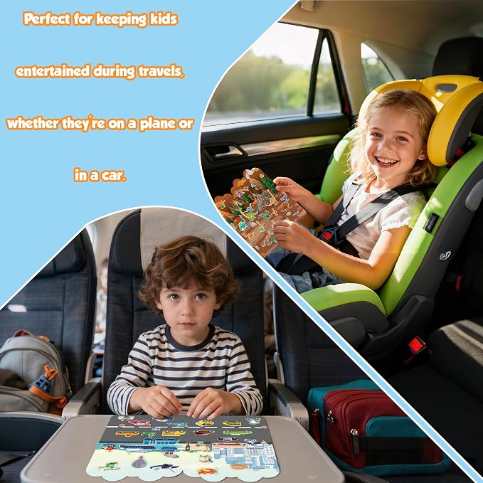 Reusable Sticker Books for Toddlers 2-4 Years - Image 6