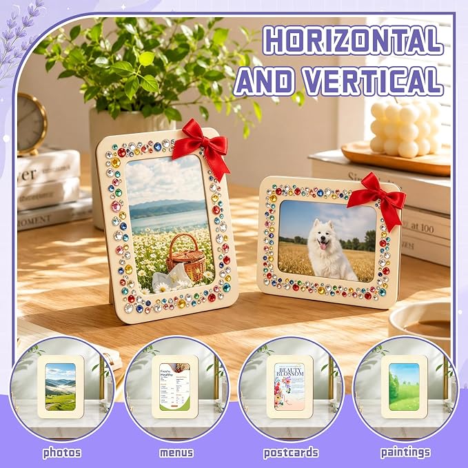 VOKOY 60 Pack Wooden Picture Frames - Image 4