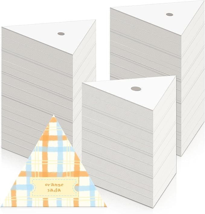 Neworkg 500 PCS 1.5" Equilateral Triangle Paper Piecing Templates, Quilting by Neworkg