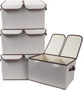 Foldable Fabric Storage Box, 16.5 x 11.8 x 9.8 inches, by TCbelosion