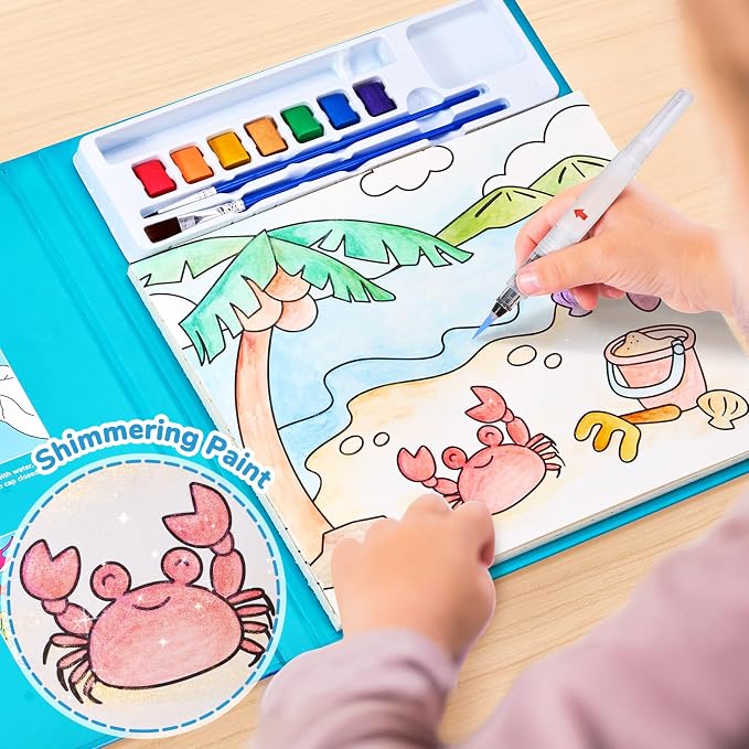JoyCat Paint with Water Coloring Books - Image 3