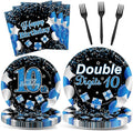 Qyeahkj 100 Pcs 10th Birthday Decorations by Qyeahkj
