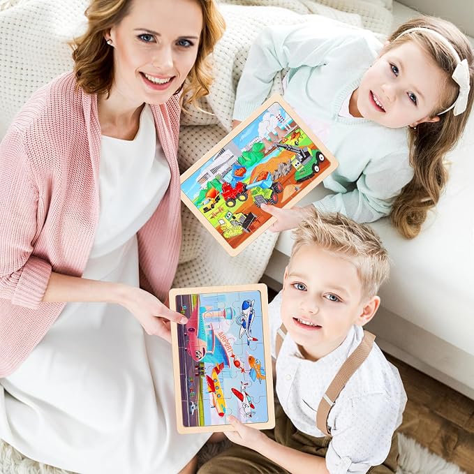 Wooden Educational Jigsaw Puzzles - Image 7