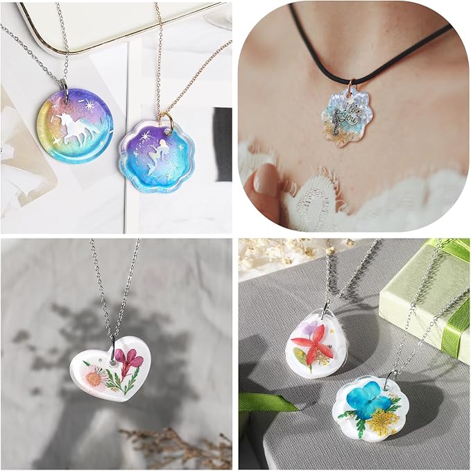 LET'S RESIN Keychain Resin Molds Silicone - Image 6